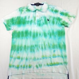 U.S. Polo Assn. Short Sleeve Tye Dye Shirt Size Small
